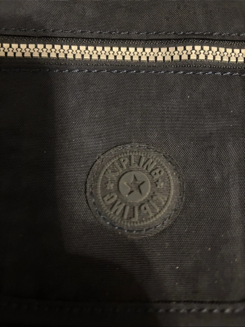Kipling Navy Blue Compact Crossbody Messenger Bag